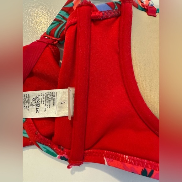 Old Navy Floral Cup Bustier Bikini Top - Picture 4 of 5